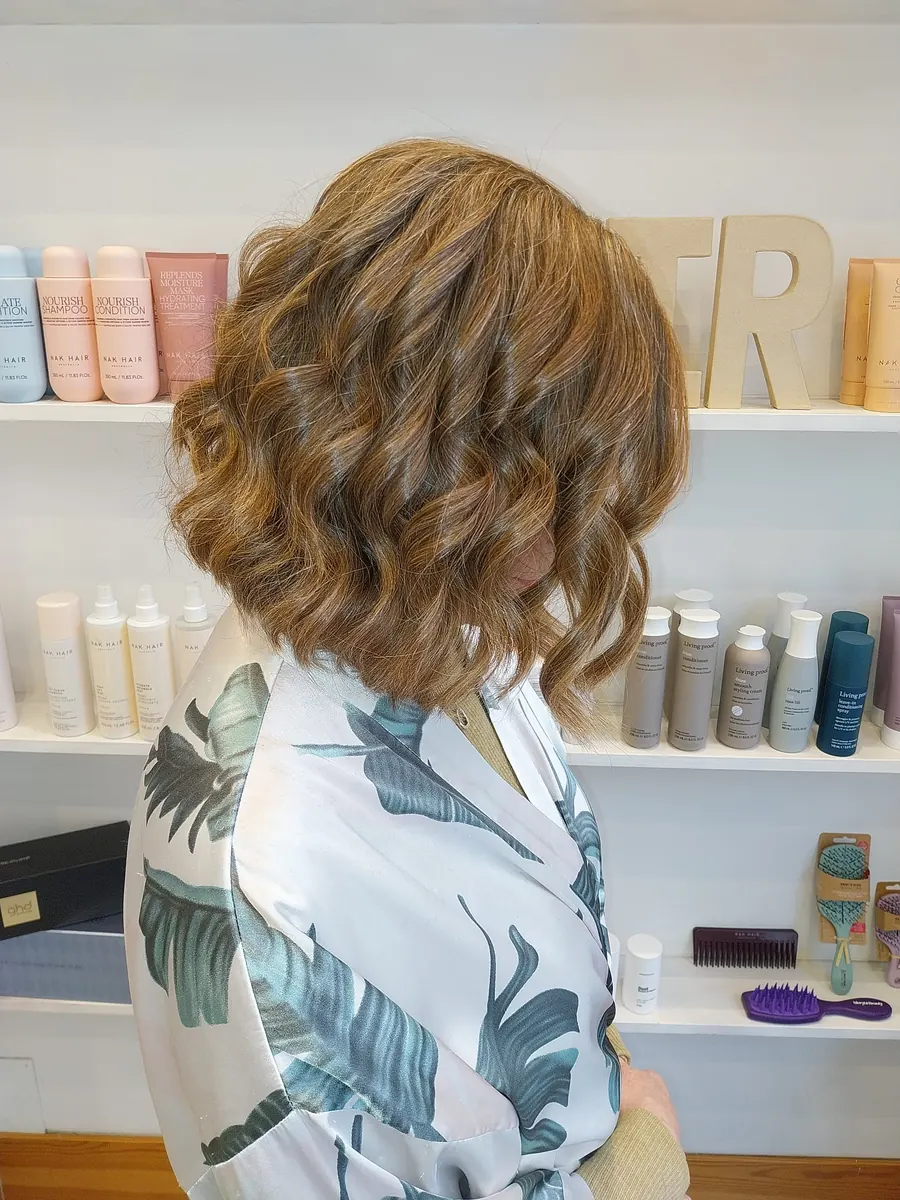 Media melena con ondas en Tandem Hair